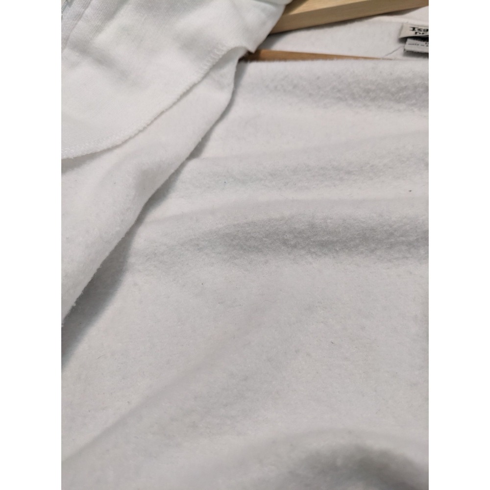 Isaac's‎ DESIGNS Sweatshirt Jacket Zip Embellished Sparkly Rhinestones White 1XL - Picture 11 of 16